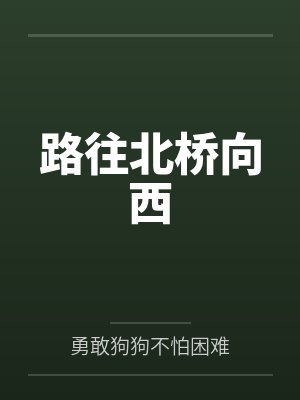 路往北桥向西
